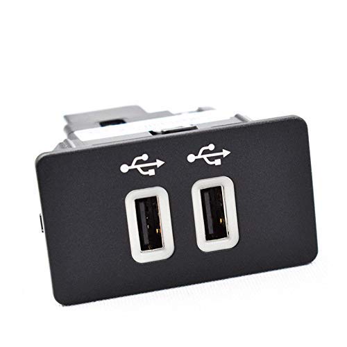HX Dual USB Interface Module for Ford Apple Carplay SYNC3 Only, OE# HC3Z-19A387-B, Blue Light