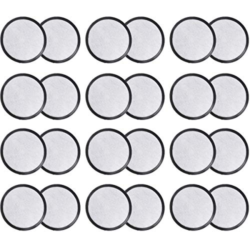 PUREUP 24 Pack Filters Discs Compatible with Mr. Coffee Machines Replacement Charcoal Water Filter Discs Filter for Mr Coffee Maker Brewers