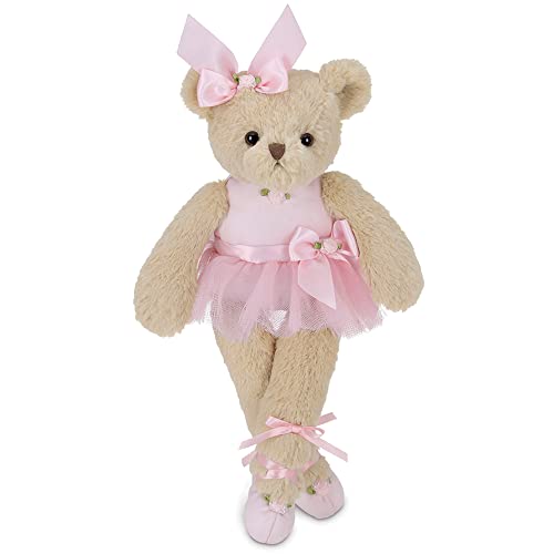 Bearington Bella Plush Ballerina Teddy Bear Stuffed Animal, 13 Inch