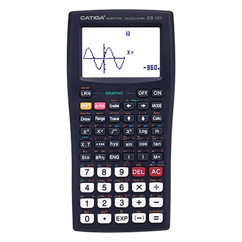 Scientific Calculator with Graphic Functions – Multiple Modes with Intuitive Interface – Perfect for Beginner and Advanced Courses, High School or College
