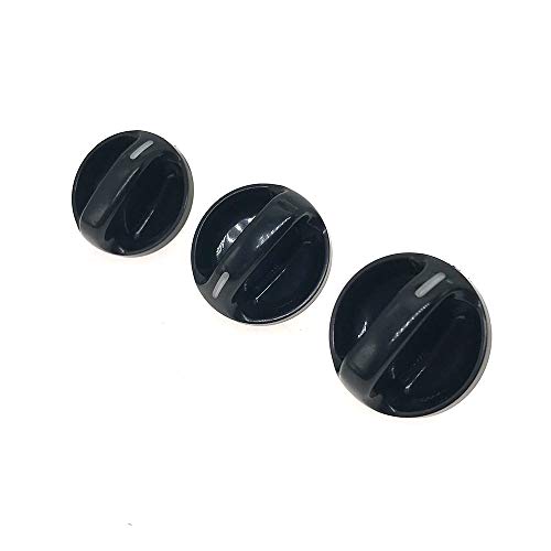 Set of 3 AC Air Conditioner Climate Control Knob Switch for 2000-2006 Toyota Tundra Replaces OE 55905-0C010 559050C010