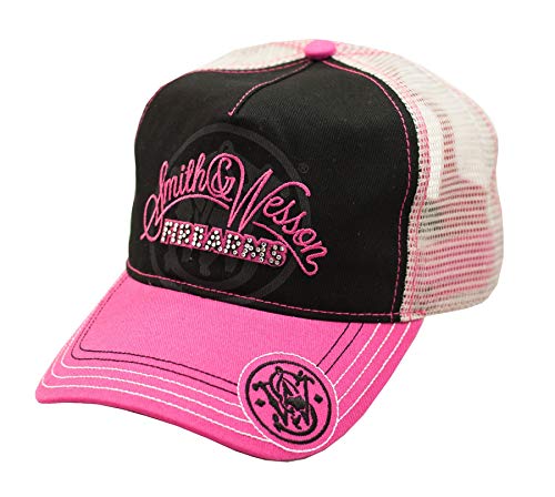 Smith & Wesson S&W Ladies American Made Firearms Mesh Back Trucker – Officially Licensed