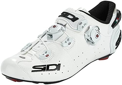 Women’s Wire 2 Carbon Road Cycling Shoes (42.0, White/White)
