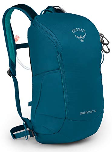 Discontinued Osprey Skimmer 16 Women’s Hiking Hydration Backpack, Sapphire Blue