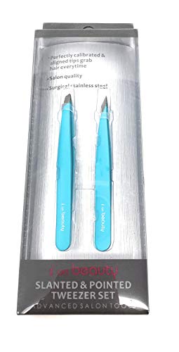 i on Beauty Teal Tweezer Set | Surgical Stainless Steel