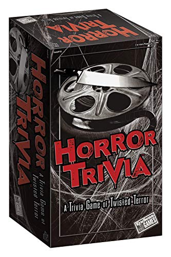 Horror Trivia Card Game – Test Your Knowledge of Horror Pop Culture Facts with 300 Scary Fun Trivia Questions