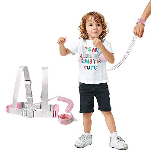 Safety Anti Lost Wrist Link for Toddlers,Baby Harness for Walking,Soft Kids Leash,Skin-Friendly