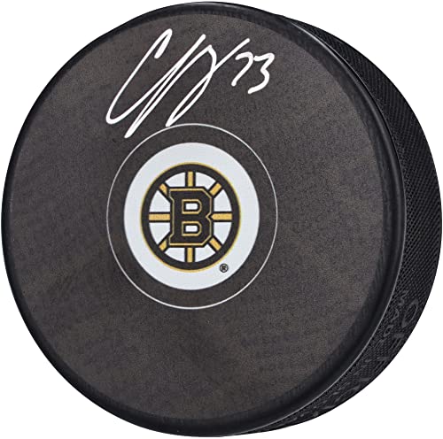 Charlie McAvoy Boston Bruins Autographed Hockey Puck – Autographed NHL Pucks