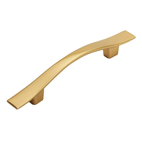 Cosmas 10 Pack 8902GC Gold Champagne Cabinet Hardware Handle Pull – 3″ Inch (76mm) Hole Centers