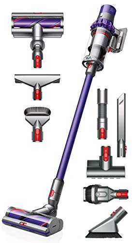Dyson Cyclone V10 Animal Cordless Vacuum Cleaner + Manufacturer’s Warranty + Quick Release Extension Hose + Stubborn Dirt Brush + Mattress Tool Bundle