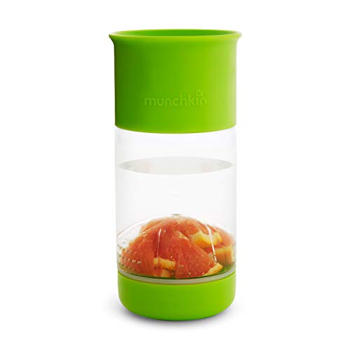 Munchkin® Miracle® 360 Fruit Infuser Toddler Sippy Cup, 14 Ounce, Green