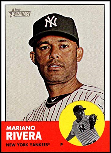 2012 Topps Heritage #289 Mariano Rivera NM-MT New York Yankees Official MLB Baseball Card
