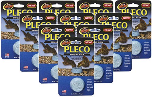 Zoo Med Laboratories 10 Pack of Pleco Banquet Blocks