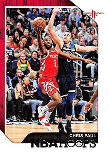 2018-19 NBA Hoops Basketball #91 Chris Paul Houston Rockets Official Trading Card made by Panini