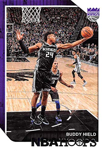 2018-19 NBA Hoops Basketball #17 Buddy Hield Sacramento Kings Official Trading Card made by Panini
