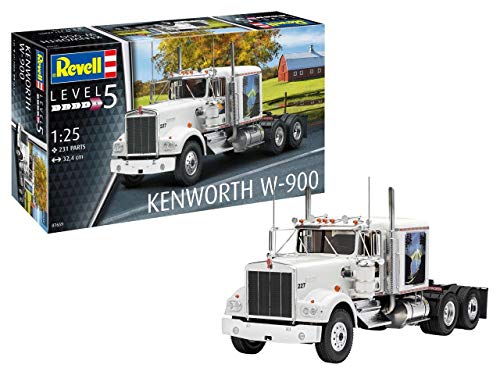 Revell RV07659 1:25 – Kenworth W-900 Plastic Model kit 1/25