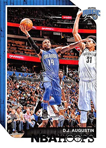 2018-19 NBA Hoops Basketball #209 D.J. Augustin Orlando Magic Official Trading Card made by Panini
