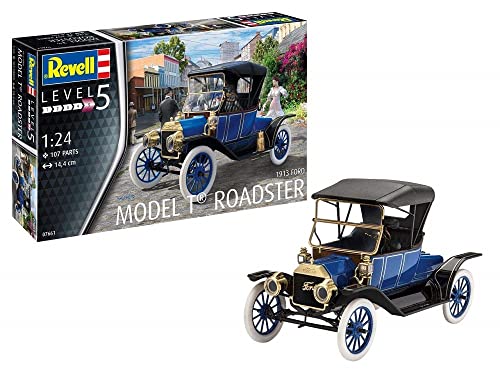 Revell 07661 1:24 Ford T Roadster (1913) Plastic Model Kit