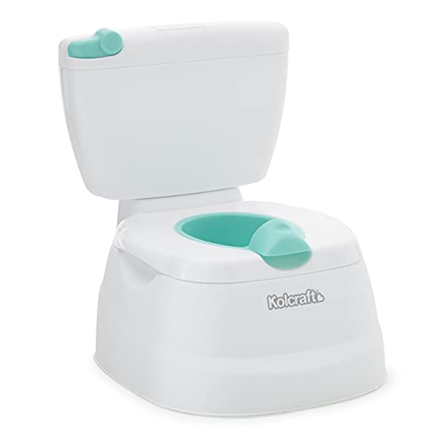 Kolcraft – My Mini Potty – Children’s 2-in-1 Potty Trainer for Boys and Girls – White