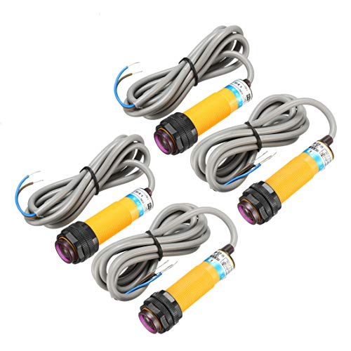 uxcell® 2 Pairs 300mA Infrared Ray Through-Beam Reflection Optical Sensor Switch NO DC 6-36V