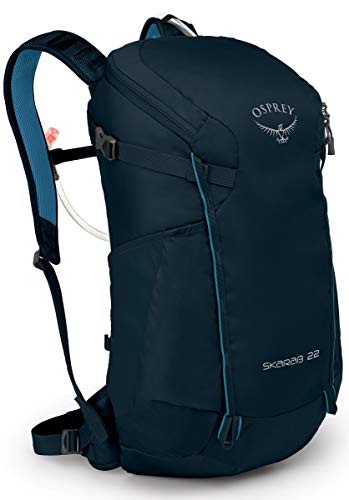 Discontinued Osprey Skarab 22 Men’s Hiking Hydration Backpack, Deep Blue