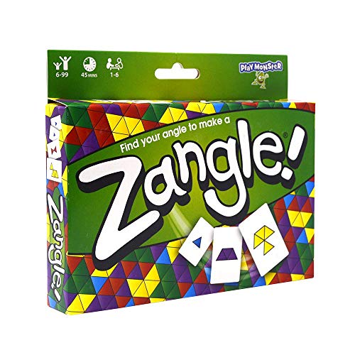 SET — Zangle — Find Your Angle to Make a Zangle — Game of Visual Perception — For Ages 6+