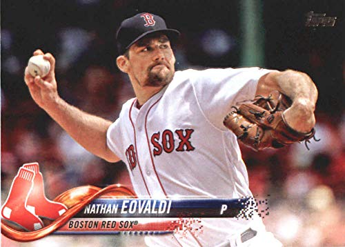 2018 Topps Update and Highlights Baseball Series #US51 Nathan Eovaldi Boston Red Sox Official MLB Trading Card