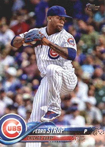 2018 Topps Update and Highlights Baseball Series #US41 Pedro Strop Chicago Cubs Official MLB Trading Card