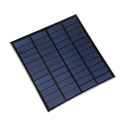 uxcell 3W 12V Small Solar Panel Module DIY Polysilicon for Phone Toys Charger
