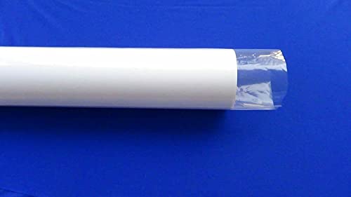 25 Clear Poly Bags 4 x 36 Plastic Poster Sleeves Open Top ULINE Best 2 MIL Thick