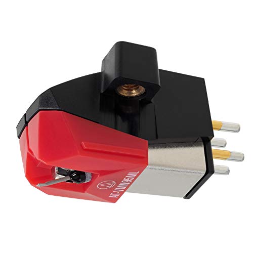 Audio-Technica AT-VM95ML Dual Moving Magnet Turntable Cartridge Red