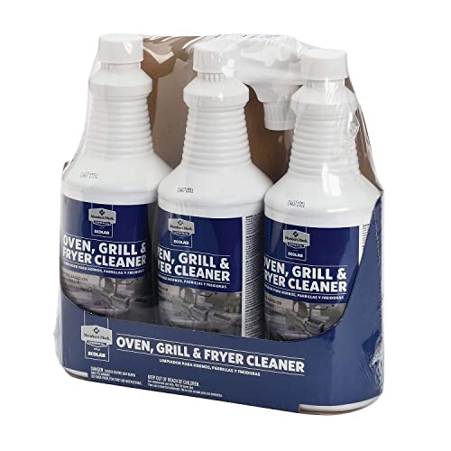 An Item of Member’s Mark Commerical Oven, Grill and Fryer Cleaner by Ecolab (32 oz, 3 pk.) – Pack of 1