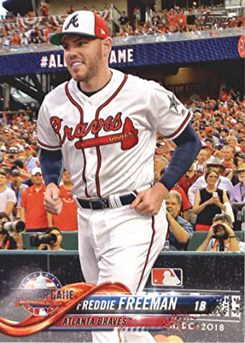 2018 Topps Update and Highlights Baseball Series #US44 Freddie Freeman Atlanta Braves Official MLB Trading Card