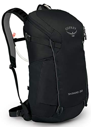 Discontinued Osprey Skarab 22 Men’s Hiking Hydration Backpack, Black
