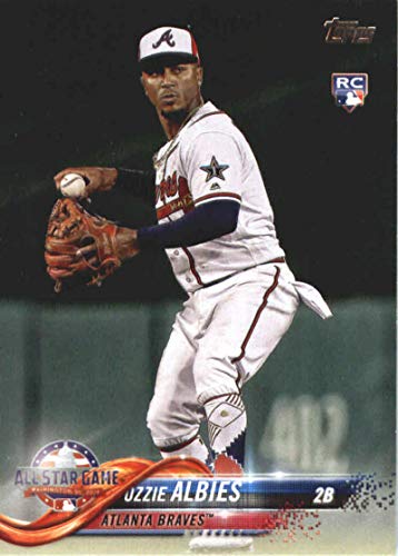 2018 Topps Update and Highlights Baseball Series #US162 Ozzie Albies RC Rookie Atlanta Braves Official MLB Trading Card