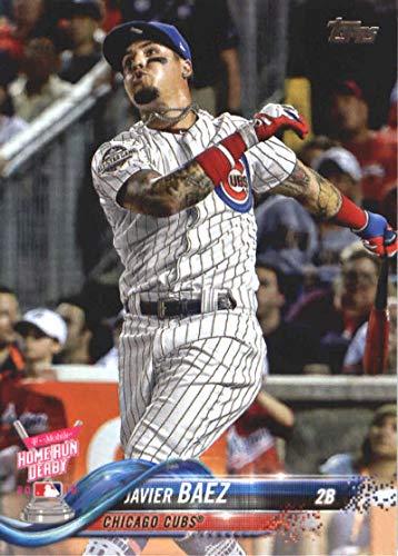 2018 Topps Update and Highlights Baseball Series #US37 Javier Baez Chicago Cubs Official MLB Trading Card