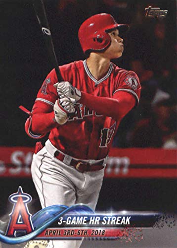 2018 Topps Update and Highlights Baseball Series #US189 Shohei Ohtani RC Rookie Los Angeles Angels Official MLB Trading Card