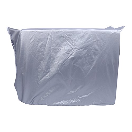 Bewinner Air Conditioner Cover, Anti-Dust Anti-Snow Waterproof Sunproof Conditioner Protector for Outdoor Use, Rectangle, Silver (94 40 73 cm) | The Storepaperoomates Retail Market - Fast Affordable Shopping
