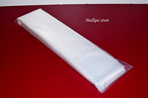 100 Clear Poly Bags 3 x 36 Plastic Poster Sleeves Open Top ULINE Best 2 MIL Thick
