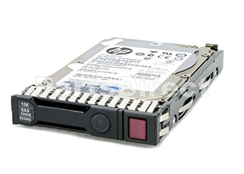 653955-001 HP G8 G9 300-GB 6G 10K 2.5 SAS SC [2 Pack] (Certified Refurbished)