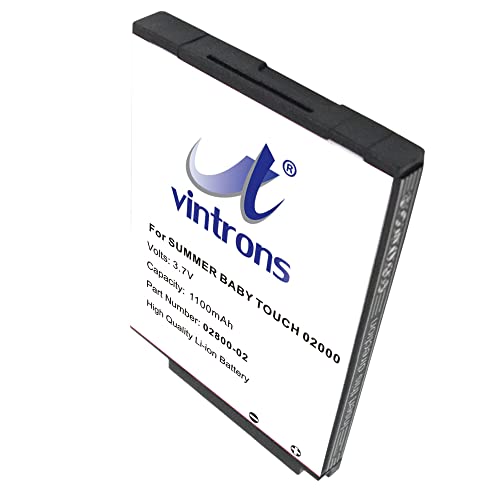 VINTRONS 02800-02, JNS150-BB42704544, Battery for Summer Baby Touch 02000, Slim & Secure 02800, Slim & Secure 02804,