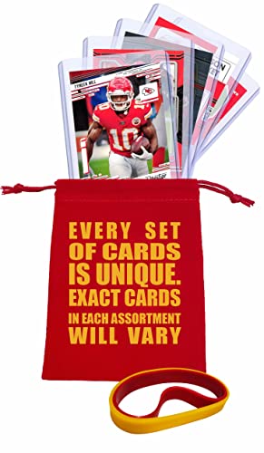 Tyreek Hill Football Cards (5) Assorted Bundle – Kansas City Chiefs Trading Card Gift Set | The Storepaperoomates Retail Market - Fast Affordable Shopping