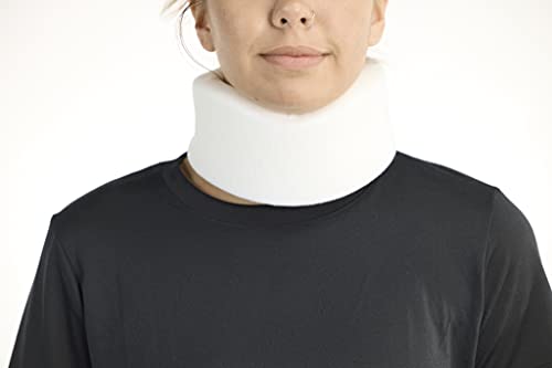 United Ortho 10002 Soft Neck Brace Cervical Collar, 2″ Universal, White