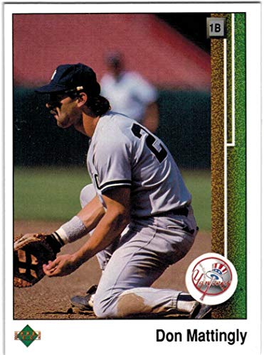 1989 Upper Deck New York Yankees Team Set with Rickey Henderson & 2 Don Mattingly – 34 MLB Cards