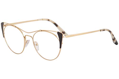 Prada PR 58VV Women’s Eyeglasses Rose Gold/Brown 53