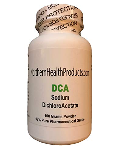 100g Pure DCA Powder, Sodium Dichloroacetate – North American Made in a Certified Laboratory. Absolutely NO Animal by-Products or Fillers. Highest Quality Available – Buy Direct from The Source