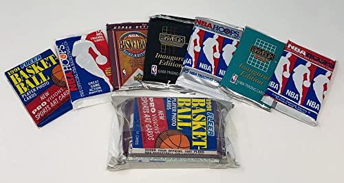 100 NBA Basketball Cards in Sealed Wax Packs – A Perfect Gift for New Collectors Includes Players Such as Michael Jordan, Charles Barkley , Magic Johnson and Larry Bird ! Picked and Packed by Superior Sports Investments