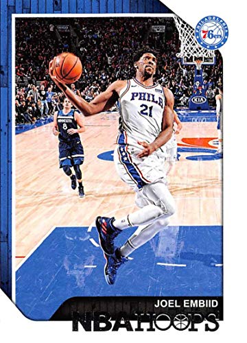 2018-19 Panini Hoops #166 Joel Embiid Philadelphia 76ers Basketball Card
