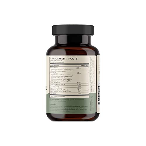 TERRA ORIGIN – Digestive Enzymes with Probiotics | Supports Healthy Digestion | Bromelain, Lactase, Amylase, Lipase | Made in The USA, Gluten-Free | 60 Servings | The Storepaperoomates Retail Market - Fast Affordable Shopping