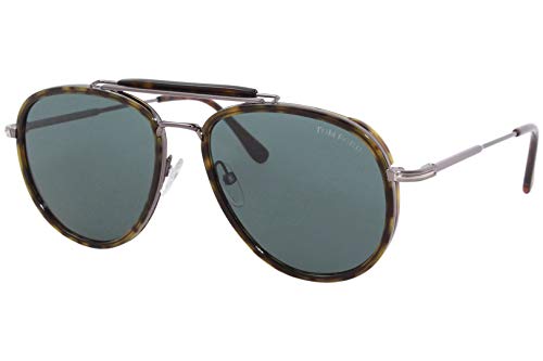 Tom Ford FT0666 – 52N Sunglasses Havana Frame w/ Green Lens 58mm